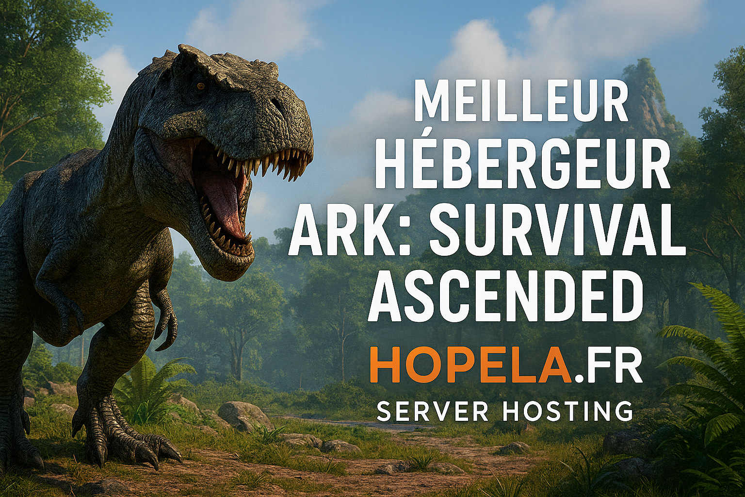 Meilleur hébergeur ARK Survival Ascended en 2026